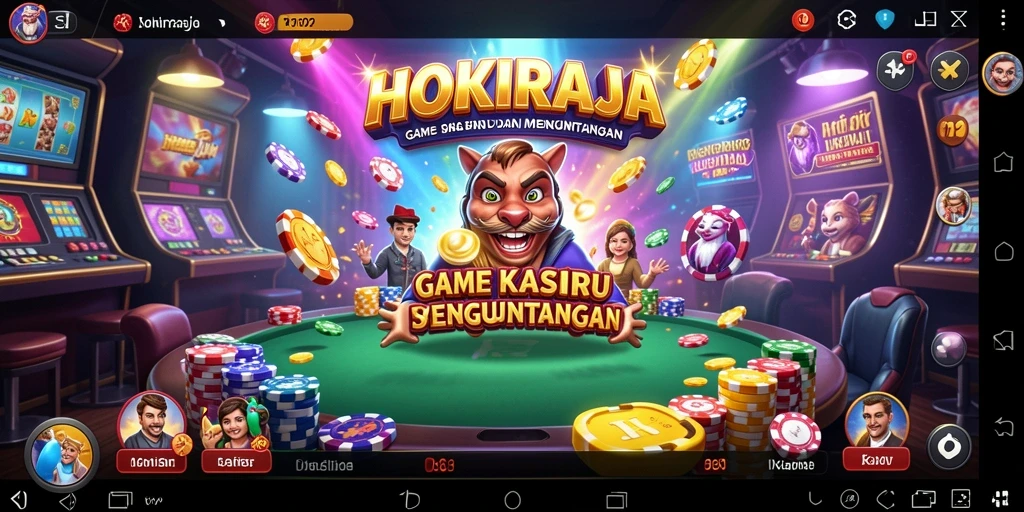 Tampilan gameplay HOKIRAJA yang menarik dan interaktif.