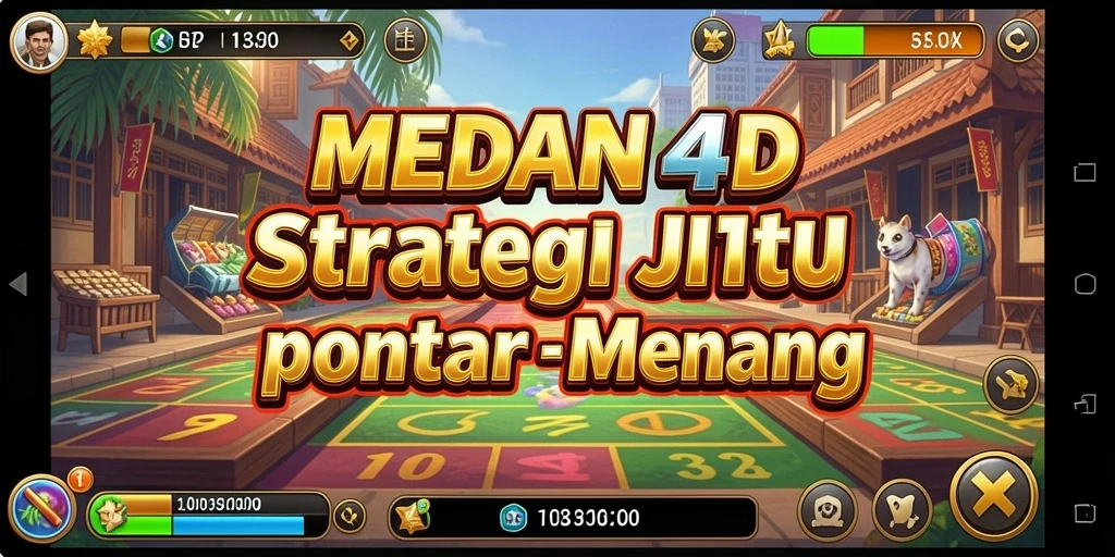 Tampilan gameplay mendebarkan di MEDAN4D dengan strategi yang apik.