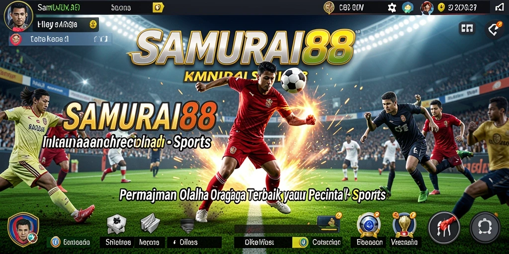 Tampilan gameplay menegangkan dalam SAMURAI88 saat bertanding.